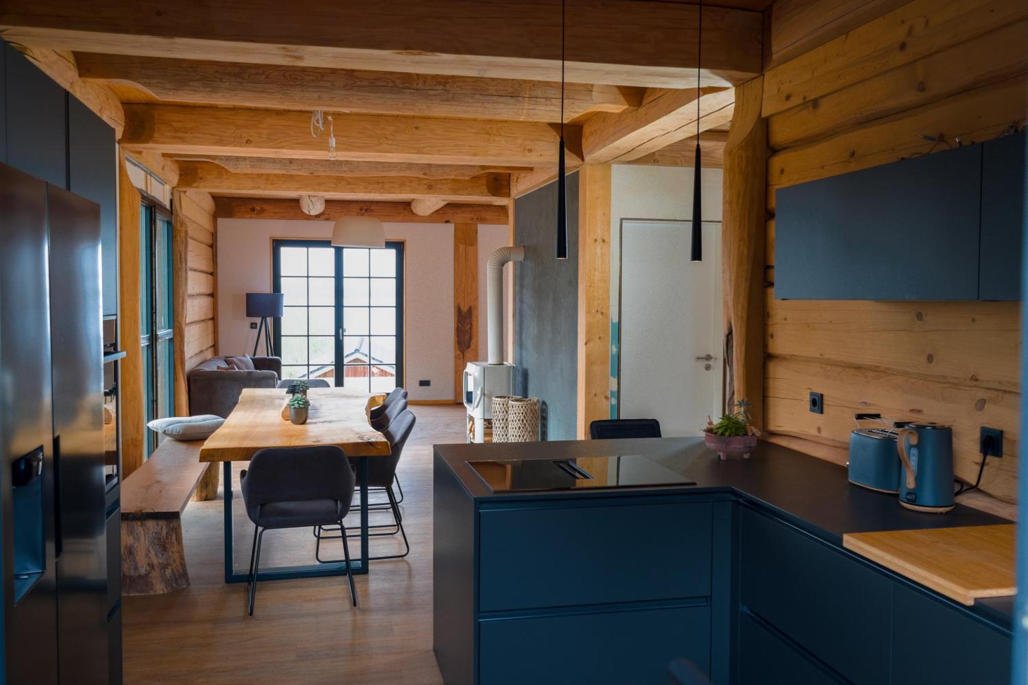 Wunderschoenes Blockhaus Direkt Am Fuer 10 Pax Hébergement de vacances Grobern